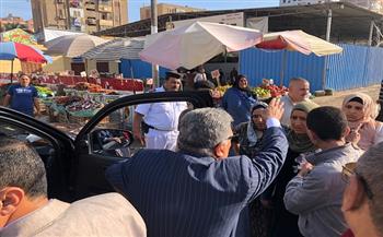 محافظ الدقهلية يتفقد السوق الحضاري بطلخا ويشدد على منع الإشغالات