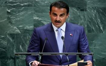 أمير قطر: نعزز جهود وقف إطلاق النار وتأمين الملاحة في الخليج ومضيق هرمز