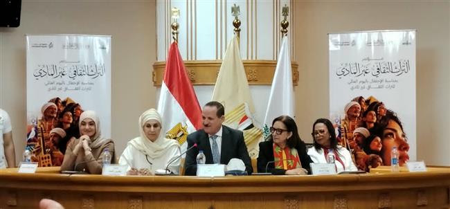 افتتاح فعاليات مؤتمر «التراث الثقافي غير المادي إلى الأمام.. الفرص والتحديات»