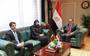 وزير الصحة يبحث مع مرشحة رئاسة منظمة الصحة العالمية تعزيز التعاون الصحي بين مصر وقطر