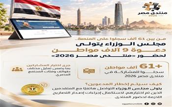 "منتدى مصر 2026" يستعد لاستقبال 9 آلاف مشارك يمثلون مختلف فئات المجتمع