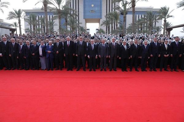 وزير العدل يشهد أداء اليمين القانونية للأعضاء الجدد بهيئة قضايا الدولة بحضور رئيس الهيئة وأعضاء المجلس الأعلى