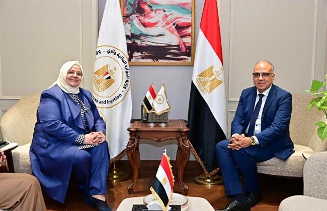 وزير الري يلتقي مدير عام مركز «سيسريك» التابع لمنظمة التعاون الإسلامي لبحث تعزيز التعاون 