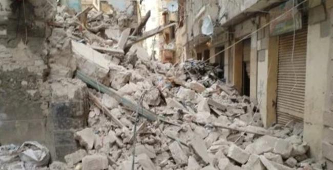 الحصيلة النهائية لانهيار عقار حدائق القبة.. 6 وفيات بينهم 3 أطفال و8 مصابين