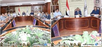 محافظ بني سويف يناقش آخر المستجدات خلال اجتماع اللجنة العليا للبت في تقنين أراضي أملاك الدولة  