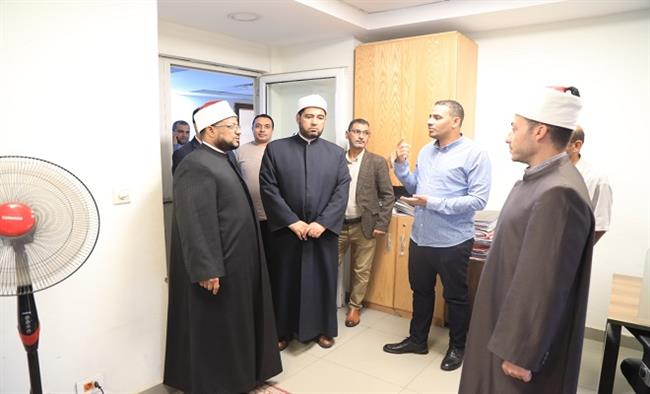أمين البحوث الإسلامية يتفقد إدارات المجمع ويتابع المرحلة الثالثة والأخيرة من اختبارات ابتعاث رمضان 1448