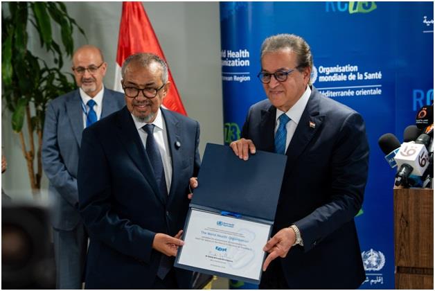 الصحة العالمية تجدد اعتماد مصر بالمستوى الذهبي للقضاء على فيروس سي.. الأولى عالميًا