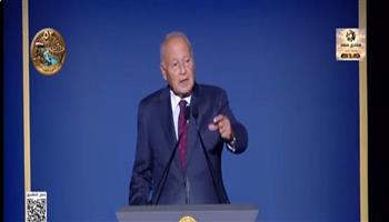 أبو الغيط: الرئيس السيسي قائد تاريخي مثل الرئيسين عبد الناصر والسادات 