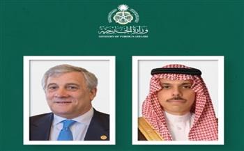 وزيرا خارجيتي السعودية وإيطاليا يبحثان أمن الملاحة بمضيقي هرمز وباب المندب.. وروما تدين الهجمات على المملكة
