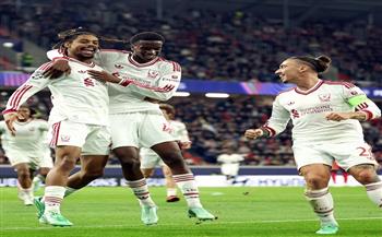 دوري أبطال أوروبا.. ليفربول يقسو على لاسك لينز النمساوي بنصف دستة أهداف