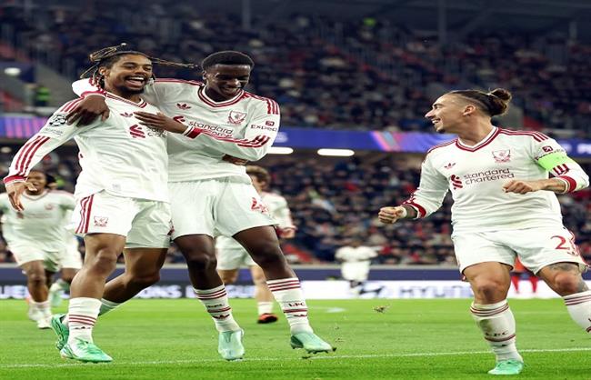 دوري أبطال أوروبا.. ليفربول يقسو على لاسك لينز النمساوي بنصف دستة أهداف