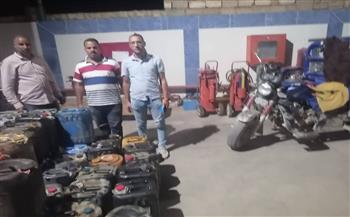 حملات تموينية بسوهاج تضبط كميات من الوقود والسكر والزيت خلال حملات مكثفة على الأسواق بجرجا 