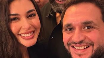 مصطفى خاطر يشارك صورًا من العرض الخاص لفيلم «مطلوب عائليًا» 