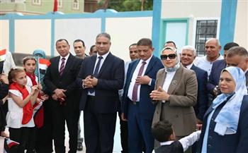 بتكلفة 24 مليون جنيه.. محافظ الوادي الجديد تفتتح مدرسة صلاح الدين الابتدائية الإعدادية
