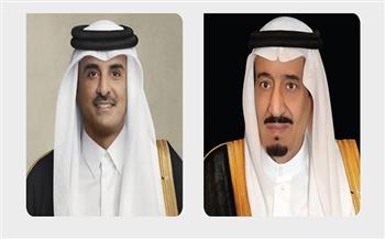 خادم الحرمين الشريفين يبعث دعوة لأمير قطر للمشاركة في القمة الخليجية الأوروبية الثانية