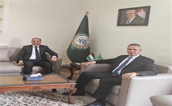 الجامعة العربية ومندوبية فلسطين تبحثان تحديات القضية الفلسطينية في ظل الممارسات الإسرائيلية