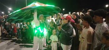 كورنيش النيل بقنا يشهد ختام "شارع الفن" 
