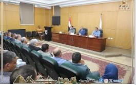 محافظ بني سويف يوجه بتسريع العمل في ملفات التصالح والتقنين ومواجهة التعديات