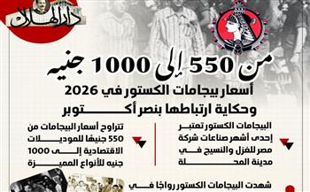 فكرهم ونكد عليهم.. أسعار بيجامات الكستور في 2026 وحكاية ارتباطها بنصر أكتوبر