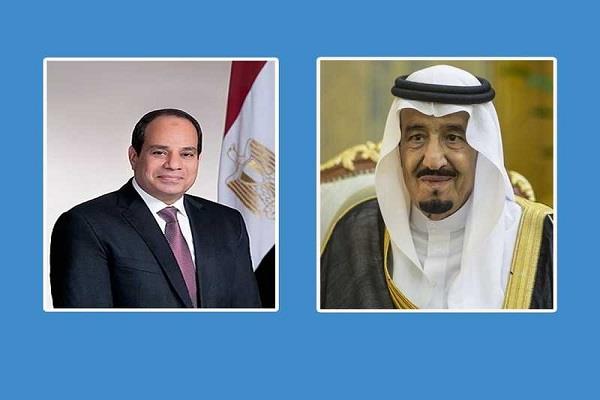 خادم الحرمين الشريفين وولي العهد يهنئان الرئيس السيسي بذكرى نصر أكتوبر