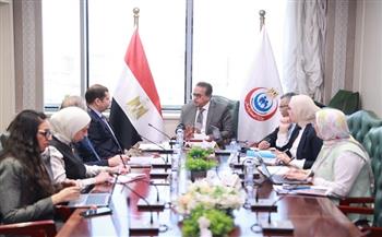 ‎وزير الصحة يعقد اجتماعًا لمتابعة معدلات الإنجاز في مشروع التأمين الصحي الشامل