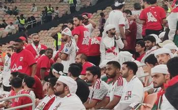 خليجي 27.. جماهير منتخب الإمارات تدعم اللاعبين قبل مواجهة السعودية| صور