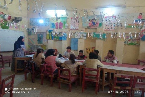 محاضرة عن انتصارات أكتوبر بمكتبة قلوصنا الثقافية في المنيا