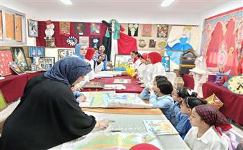 قصور الثقافة تحتفل بذكرى نصر أكتوبر بأنشطة متنوعة في مدارس دمياط   