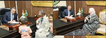 محافظ المنوفية يأمر بصرف مساعدات مالية عاجلة ومواد غذائية وتوفير فرص عمل لعدد من الحالات الانسانية