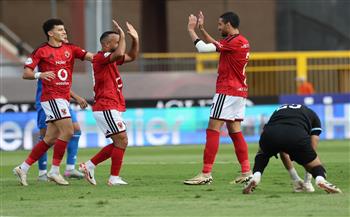 كأس عاصمة مصر.. الأهلي ينهي الشوط الأول بثنائية في مرمى بترول أسيوط 