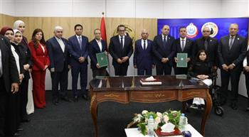  وزير الصحة يشهد توقيع بروتوكول تعاون مع «حماة الوطن» لإطلاق قوافل طبية مجانية بجميع المحافظات