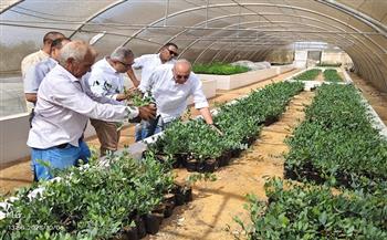 رئيس "بحوث الصحراء" يتفقد أنشطة مركز التنمية المستدامة لموارد جنوب سيناء برأس سدر