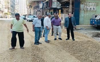 محافظ الدقهلية يتابع بدء أعمال تطوير ورصف شوارع بميت غمر ويوجه بسرعة الإنجاز والالتزام بالجودة