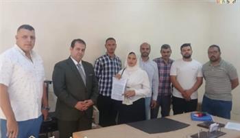  مديرية العمل ببني سويف تواصل جهودها في مجالات الرعاية الصحية والاجتماعية للعمالة غير المنتظمة وتعزيز علاقات 