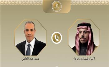 وزير الخارجية يبحث هاتفيًا مع نظيره السعودي تطورات الأوضاع الإقليمية