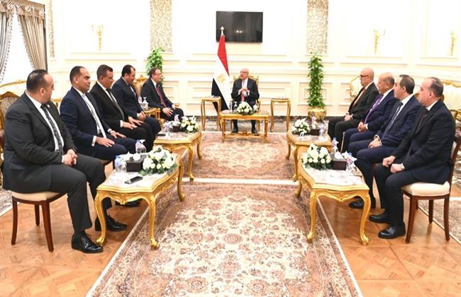 رئيس مجلس النواب يستقبل رئيس الجهاز المركزي للتنظيم والإدارة