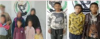 القبض على 12 متهمًا باستغلال الأطفال في أعمال التسول بالجيزة