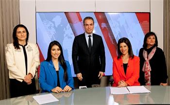 رئيس الهيئة الوطنية للإعلام يفتتح ستوديو النشرات المطور بقناة النيل الدولية