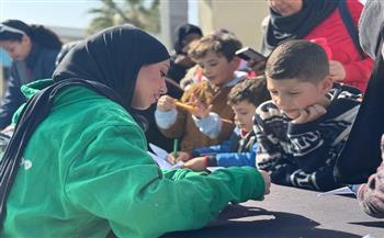 أكثر من 8 آلاف زائر لجناح قافلة الشباب والمناخ بمعرض الكتاب في يوم واحد