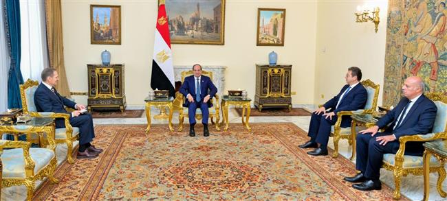 الرئيس السيسي يشدد على أهمية تثبيت اتفاق وقف إطلاق النار في غزة