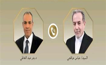 لاحتواء التوتر بالمنطقة.. وزيرا خارجية مصر وإيران يبحثان المستجدات الإقليمية