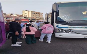 انطلاق بعثة نشء البحر الأحمر للمشاركة في المعسكرات التنموية بمركز الابتكار والتعليم بالأقصر