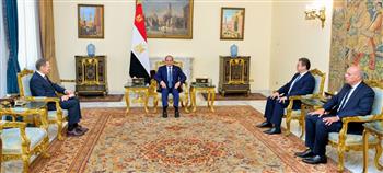 الرئيس السيسي يستقبل رئيس الاستخبارات الخارجية الروسية لبحث تعزيز التعاون وتطورات الأوضاع الإقليمية