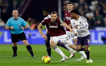 الدوري الإنجليزي.. شوط أول سلبي بين مانشستر يونايتد ووست هام على ملعب لندن