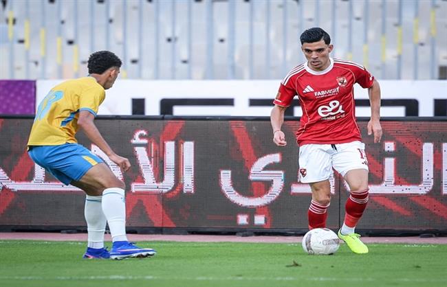 الدوري الممتاز.. الأهلي ينهي الشوط الأول متقدمًا على الإسماعيلي بهدفين