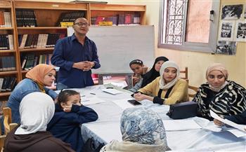 أنشطة متنوعة بقصر ثقافة العياط لتنمية مهارات الأطفال