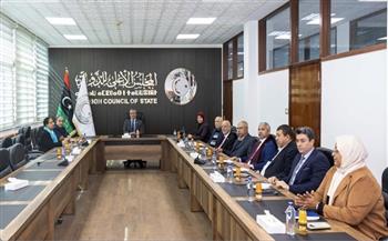 رئيس المجلس الأعلى الليبي والمبعوثة الأممية يبحثان مستجدات الوضع السياسي في ليبيا