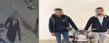سقوط لصّي الدراجات في قبضة الأمن بأسوان بعد تداول فيديو السرقة