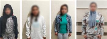 سقوط 4 سيدات لممارسة الأعمال المنافية للآداب عبر تطبيق هاتفي بالمنصورة