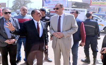 محافظ سوهاج يتفقد معرض "أهلاً رمضان" وأعمال تطوير مدخل دار السلام